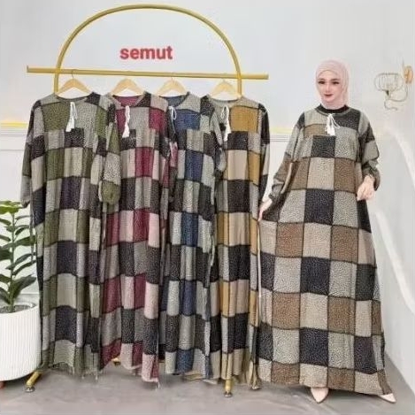 Gamis Semut Kotak