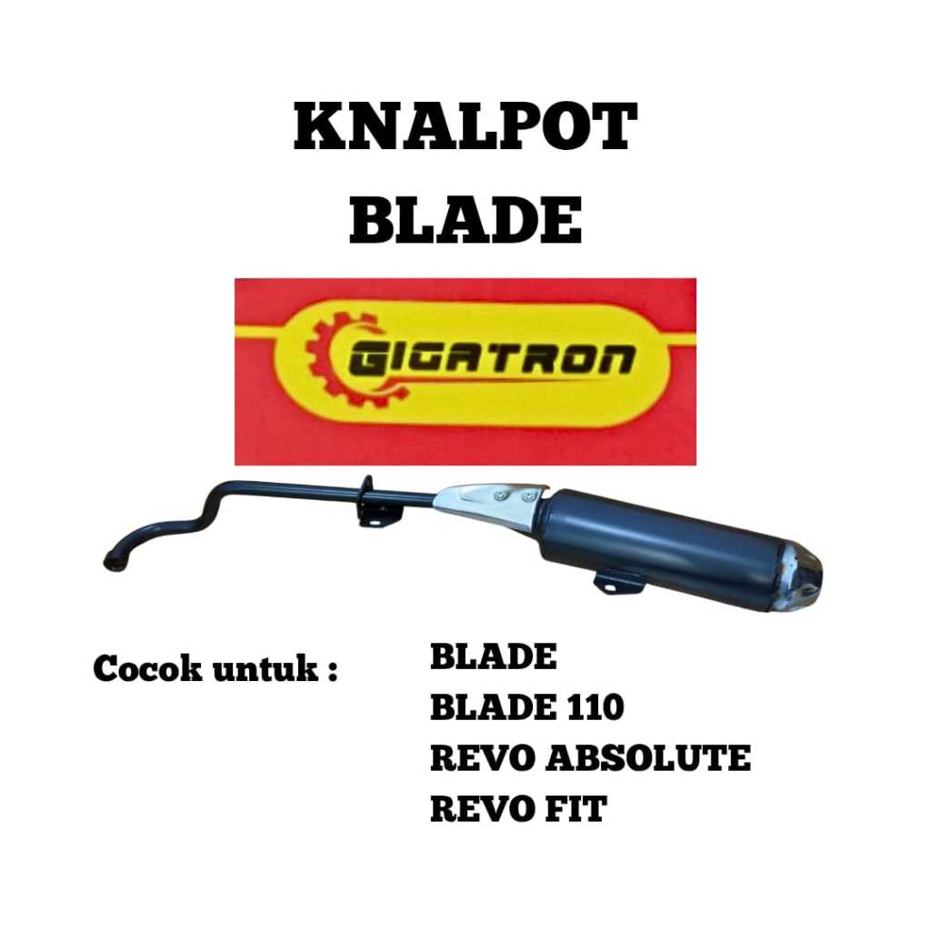 KNALPOT BLADE / BLADE 110 / REVO ABSOLUTE / REVO FIT GIGATRON