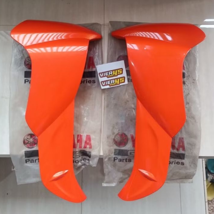 Sayap legshil luar jupiter z lama cw castwheel orange oren kanan kiri original yamaha 5TP