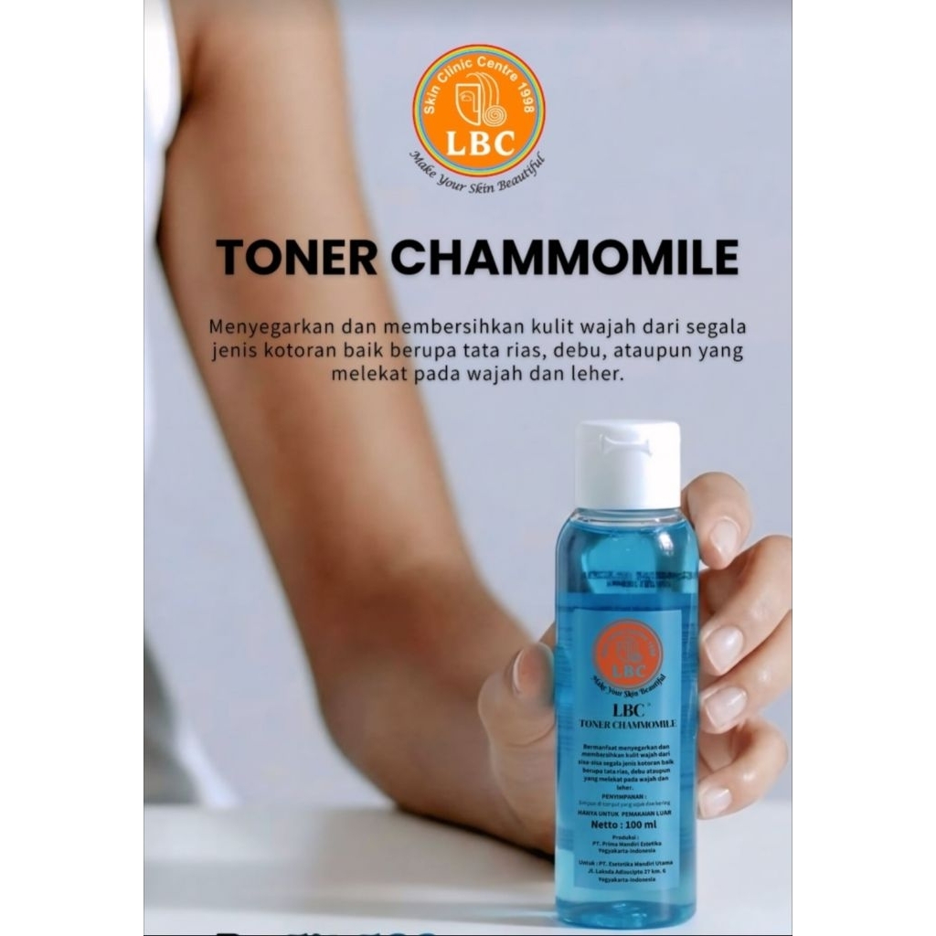 TONER PENCERAH LBC || AHA, CHAMMOMILE, MICELLAR, MOISTURIZING