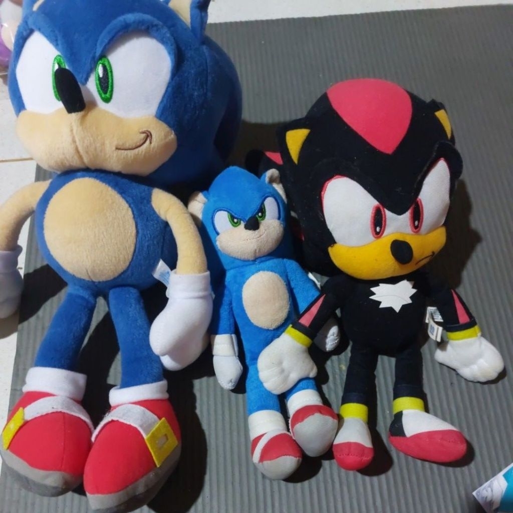 BONEKA SONIC ORIGINAL