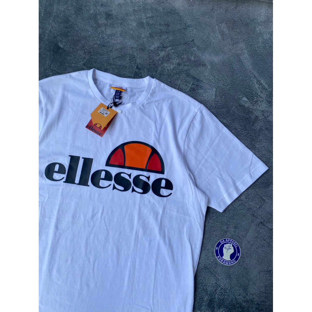 Ready stok Tshirt Ellesse Prado Tee White Original 100%