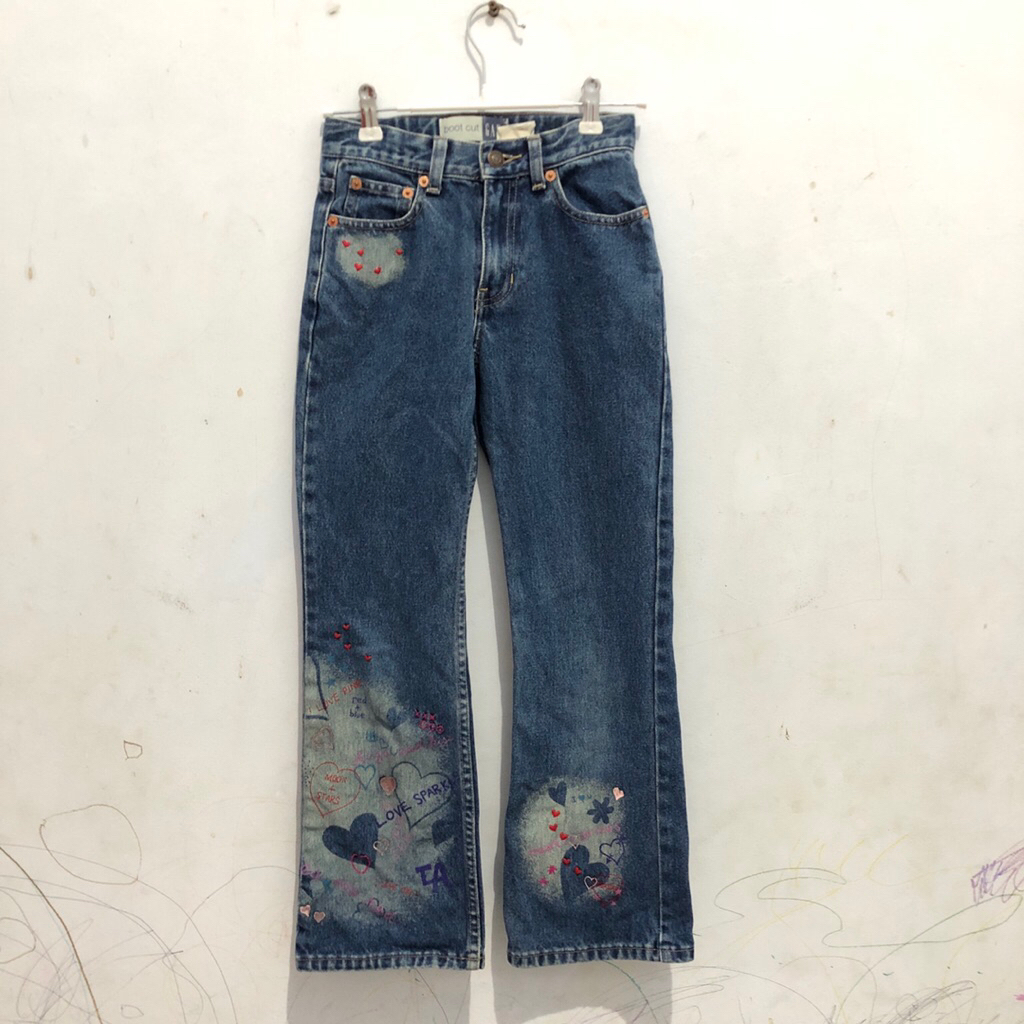 GAP Kids Bootcut jeans cutbray anak