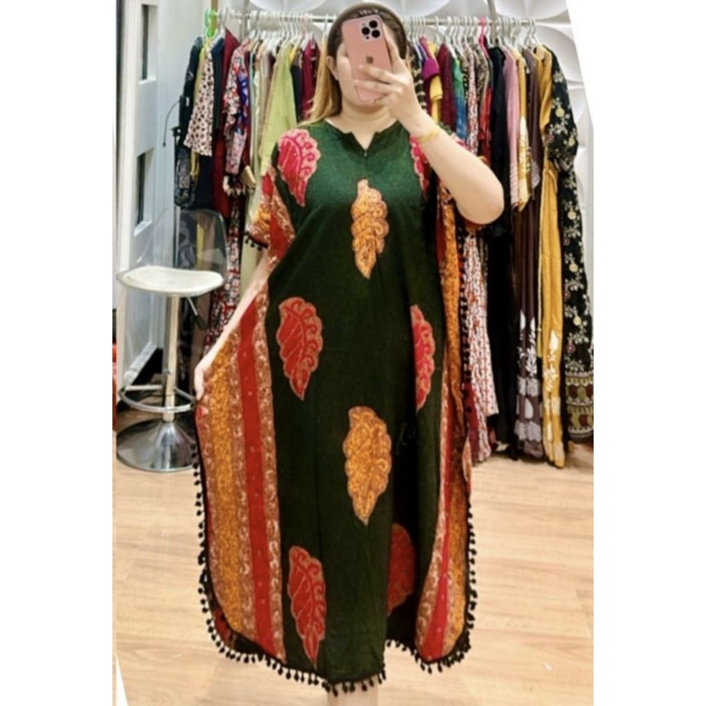 Daster Lowo pompom terbaru