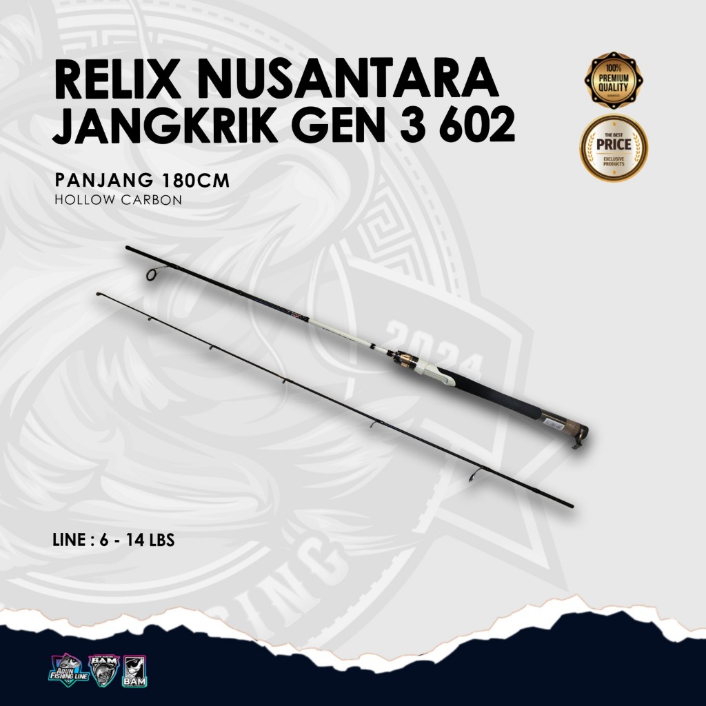 Joran Relix Nusantara Jangkrik Gen 3 602