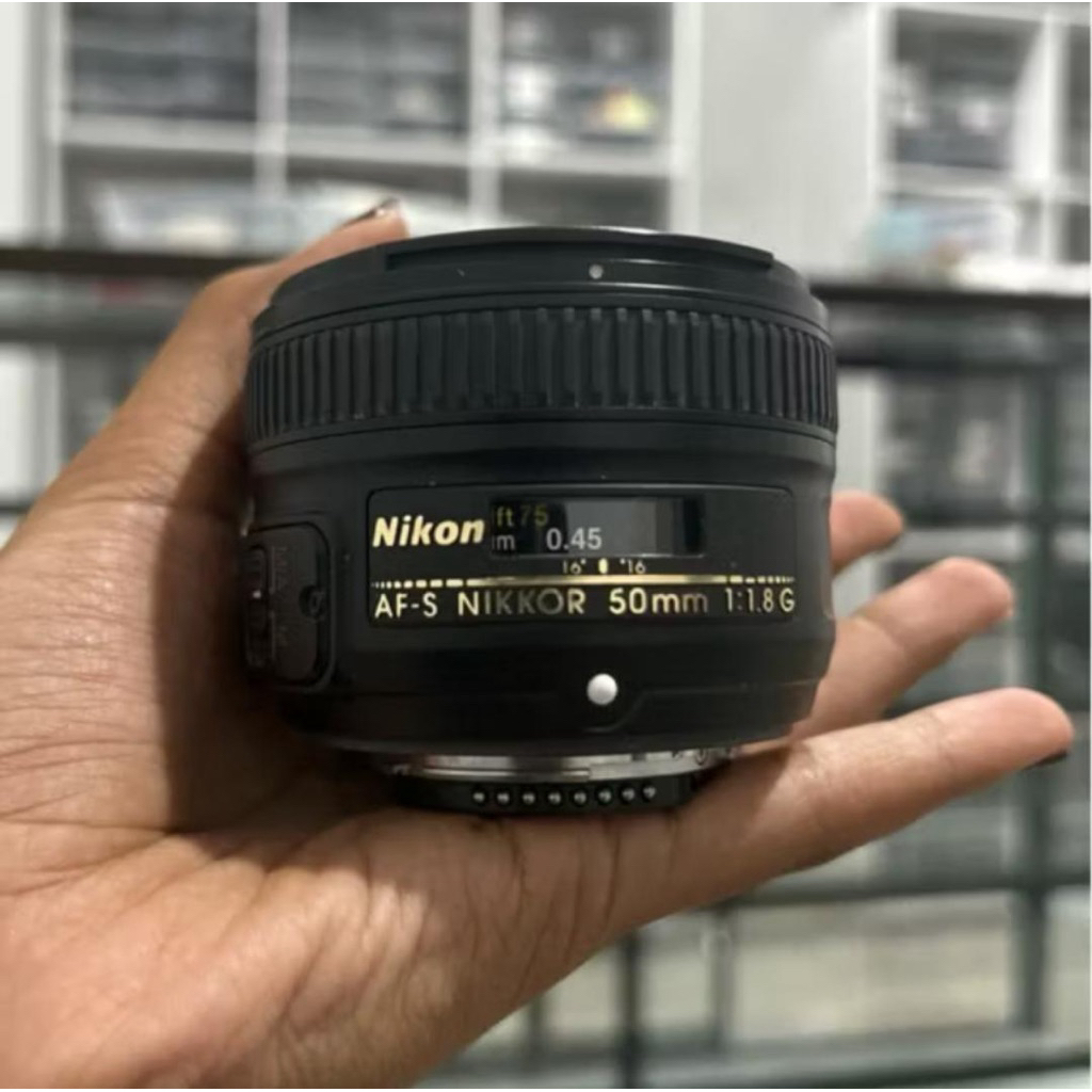 lensa Nikon 50mm F1.8G AF-S