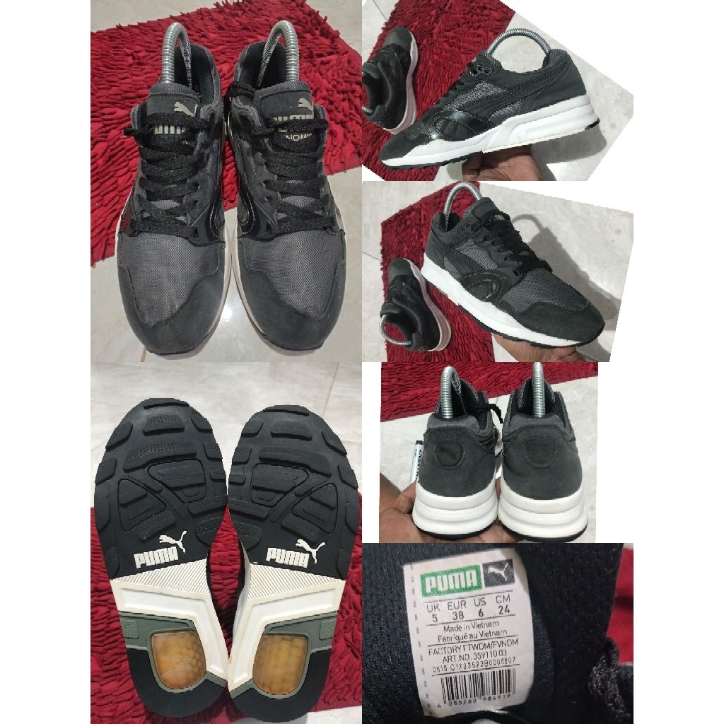 Sepatu Preloved Second Original Puma Trinomic Size 38