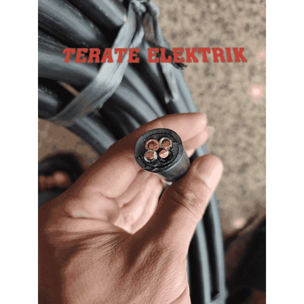 Kabel NYY 4x10mmKabelindo/Kabel tufur 4x10 kabelindo/Kabel tunggal isi 4 4x10