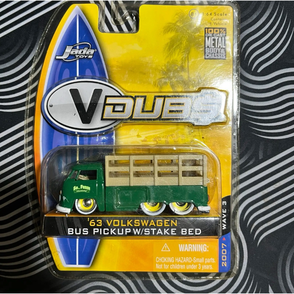 JADA V Dubs '63 volkswagen bus pickup w/bed