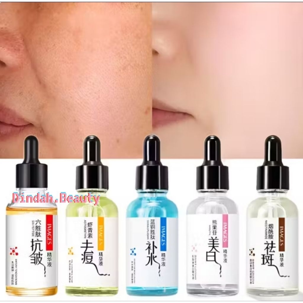 CUCI GUDANG - IMAGES SERUM ANTI FLEK BINTIK HITAM PENUAAN DINI MENCERAHKAN WAJAH GLOWING