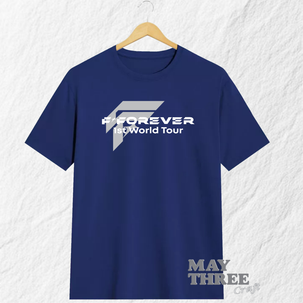 Maythree Meteor Garden Kaos F4 F Forever World Tour Konser 2026 Jakarta Baju Lengan Pendek Good Qual