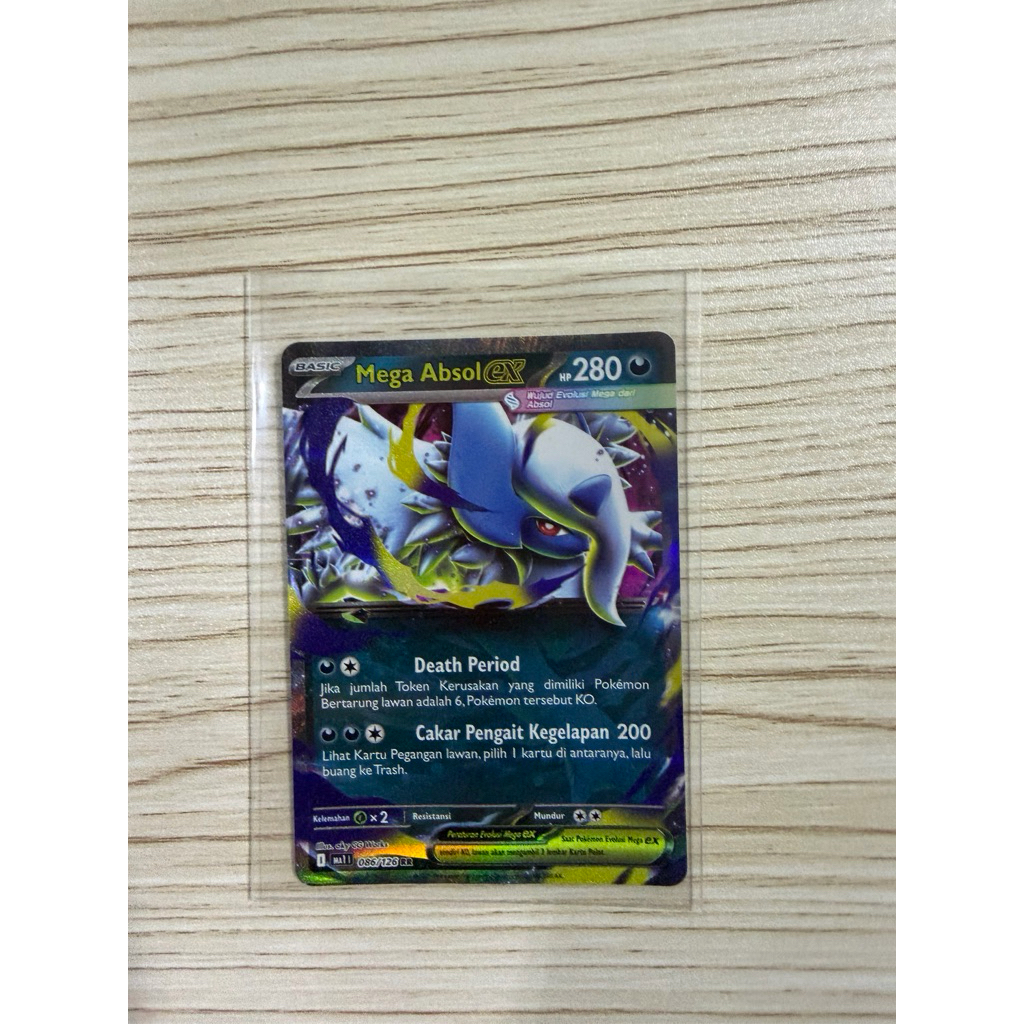 Mega absol EX RR Pokemon