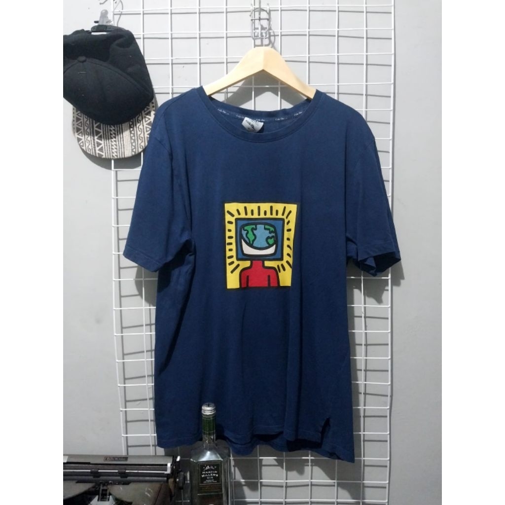 kaos keith haring bekas second preloved