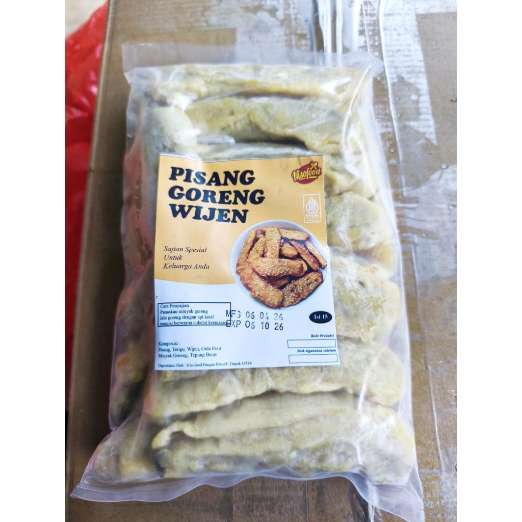 nisa food pisang goreng sosis solo mozarella corndog cireng ayam risol bihun frozen
