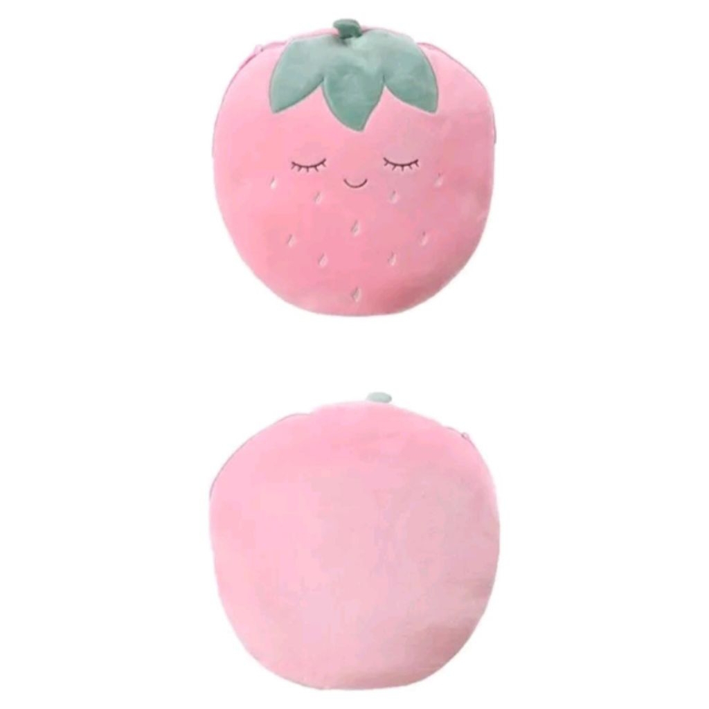 Preloved BalMut (Bantal Selimut) Strawberry by MINISO