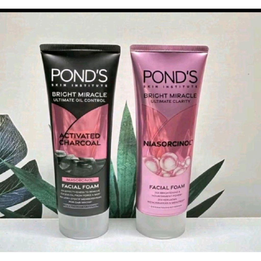 POND'S Bright Miracle Facial Foam - Sabun Cuci Muka Pencerah Warna Kulit Wajah dari Ponds (Ultimate 