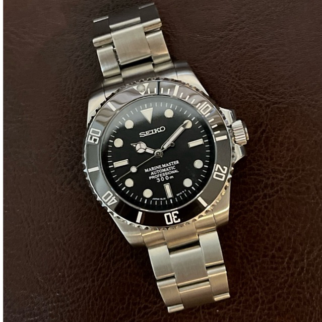 Seiko Submariner Automatic nh35 no date seiko mod diver