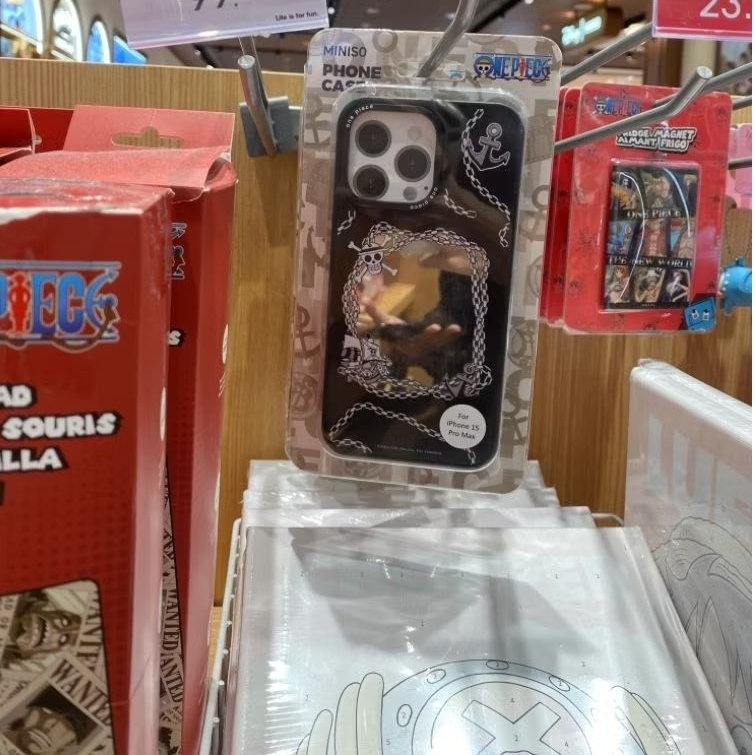 ONE PIECE X MINISO CASE IPHONE 15 PRO MAX