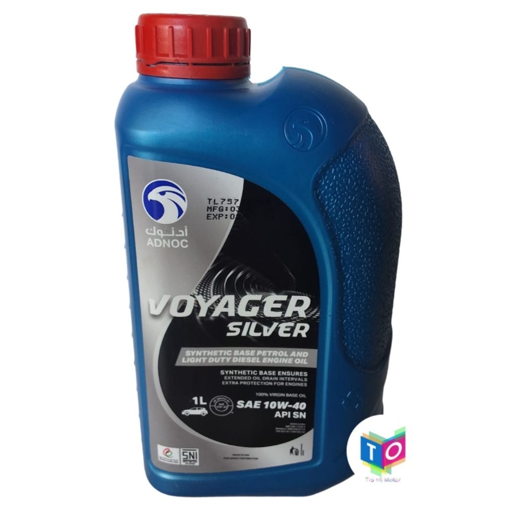 Adnoc Voyager Silver 10W-40 Oli Mobil Adnoc Voyager Silver 1.Liter Original