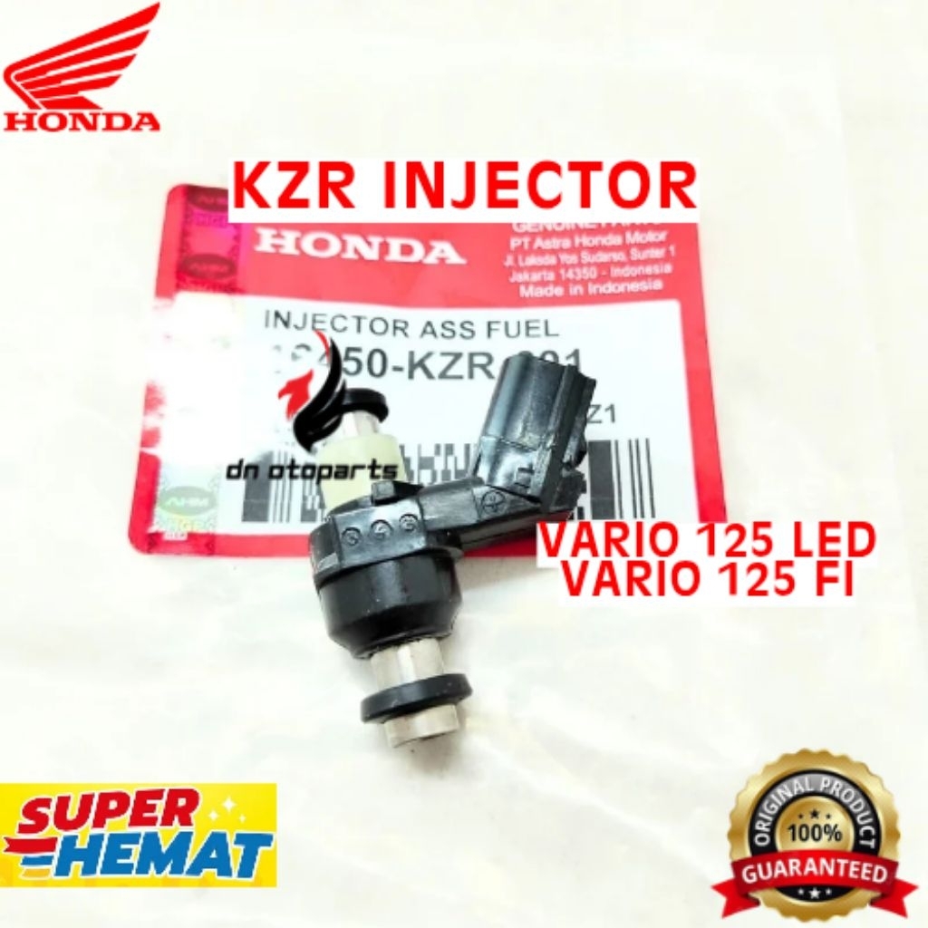 INJECTOR ORIGINAL HONDA KODE KZR, INJECTOR VARIO 125 LED, INJECTOR VARIO 125 FI



