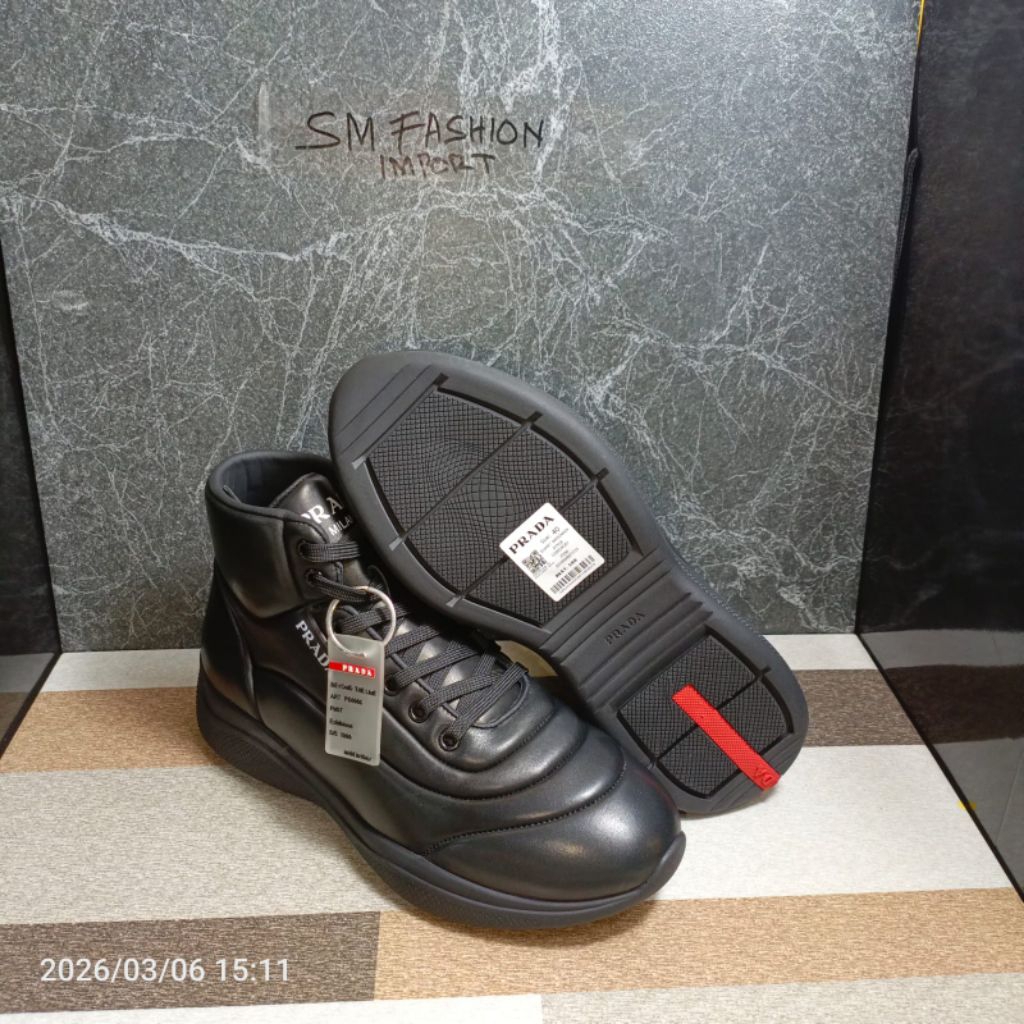 20560 sepatu sneaker boots pria branded shoes leather smfashionimport branded new model