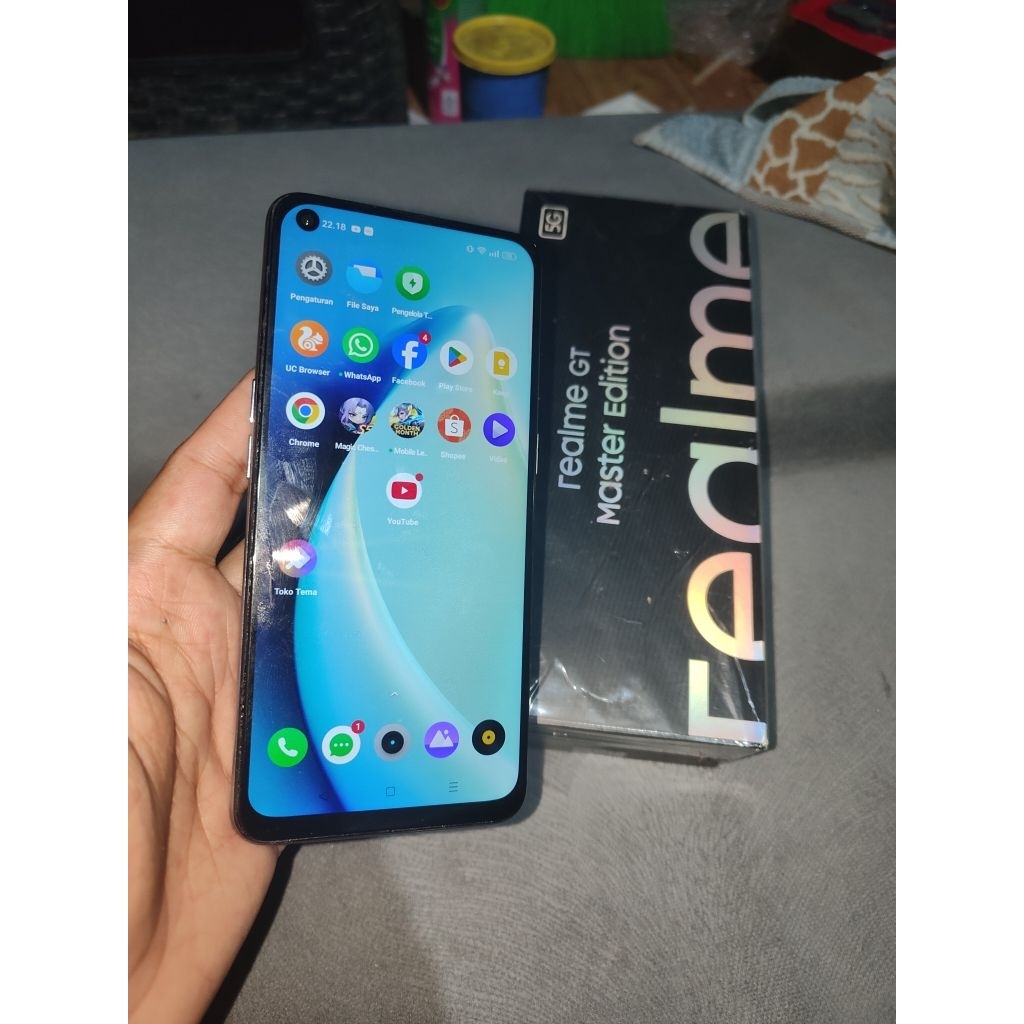 Realme Gt Master Edition Ram  8+2/128 Hp+ Kotak Second (Baca Deskripsi)