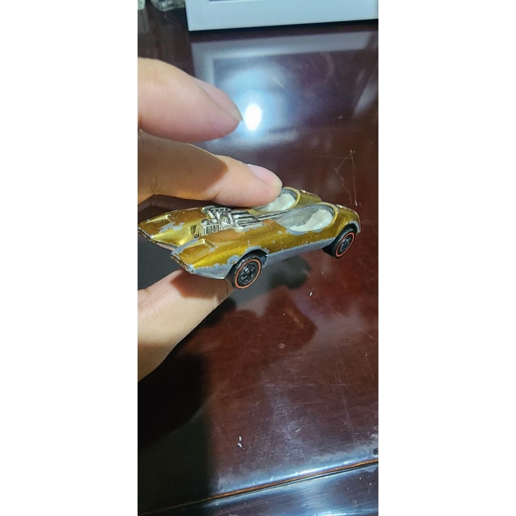 HOTWHEELS REDLINE SPLITTIN IMAGE GOLD RARE VINTAGE 1969