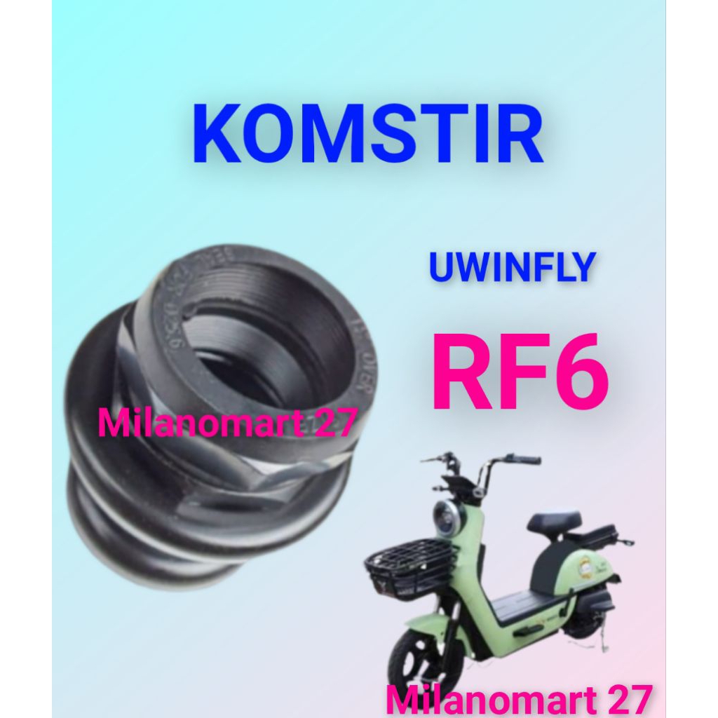 komstir uwinfly rf6 kones headset sepeda listrik uwinfly RF6