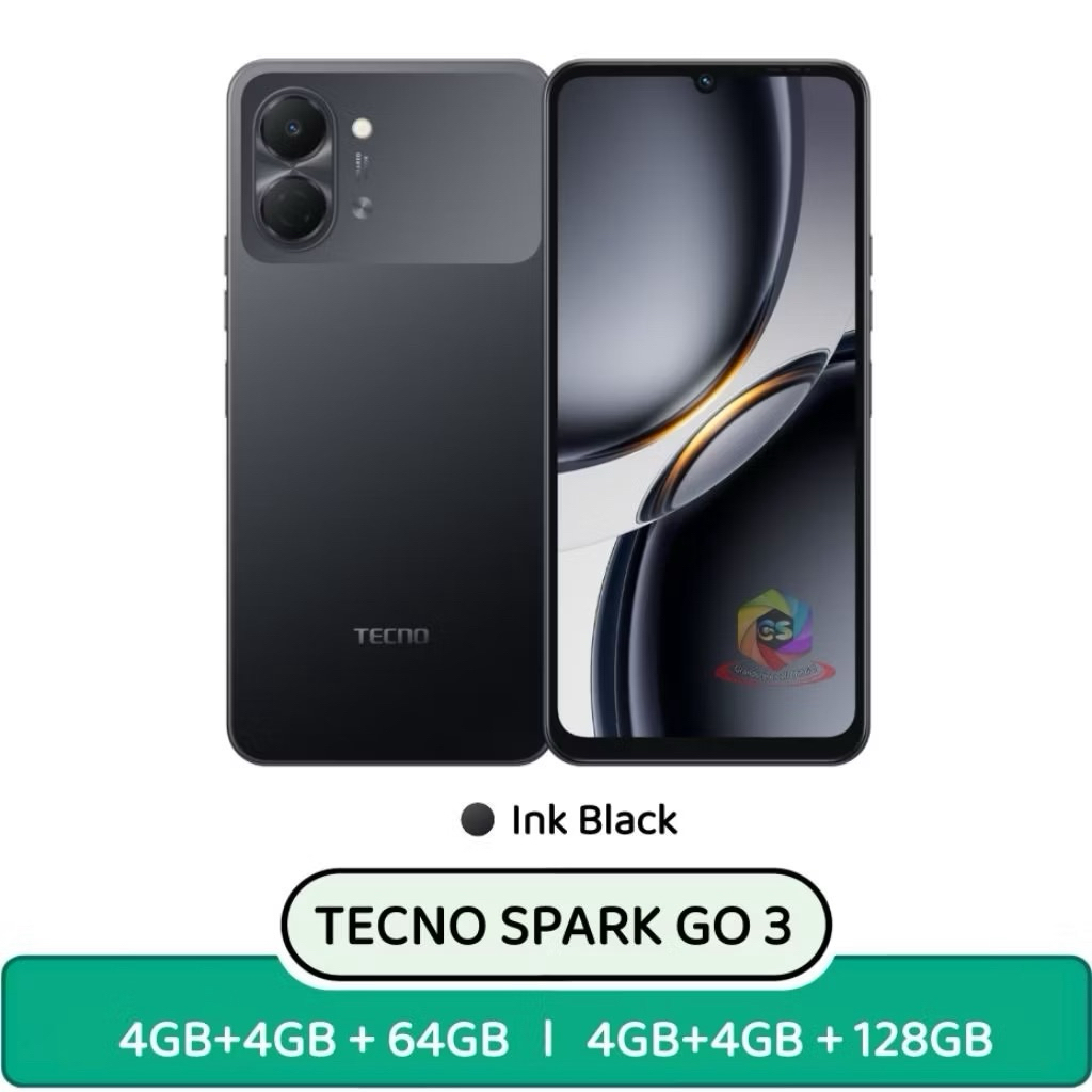 Tecno spark Go 3 Ram 4+4/64