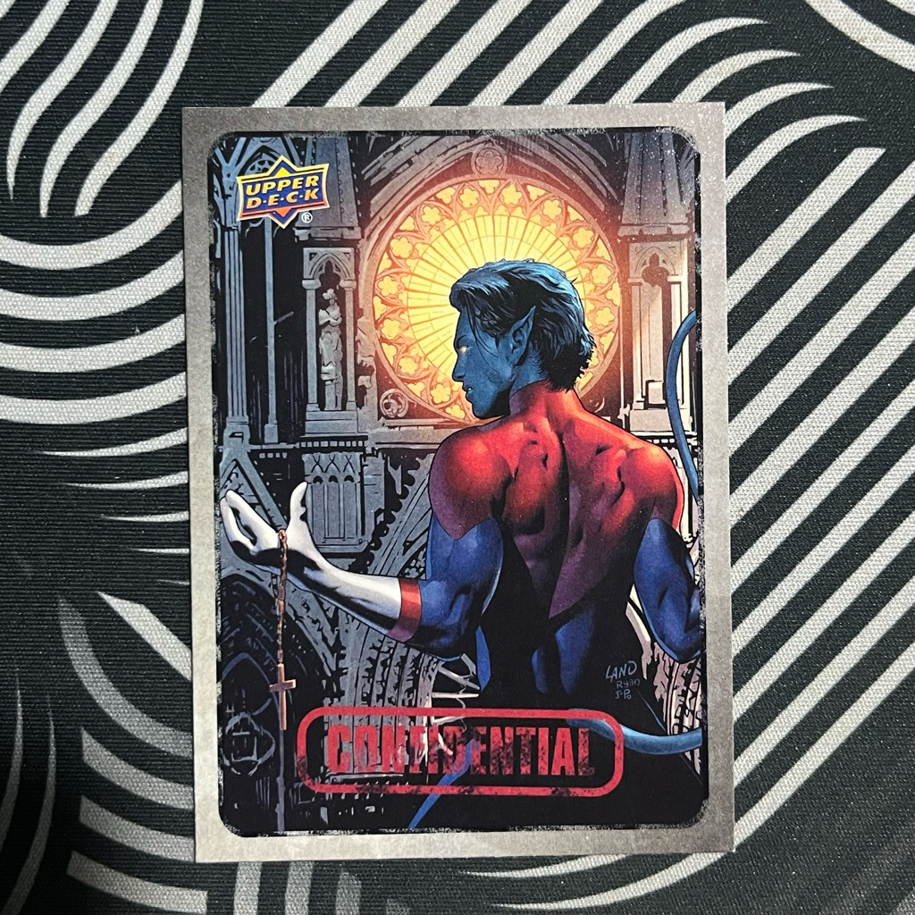 Upper Deck Dossier Marvel Nightcrawler Base card
