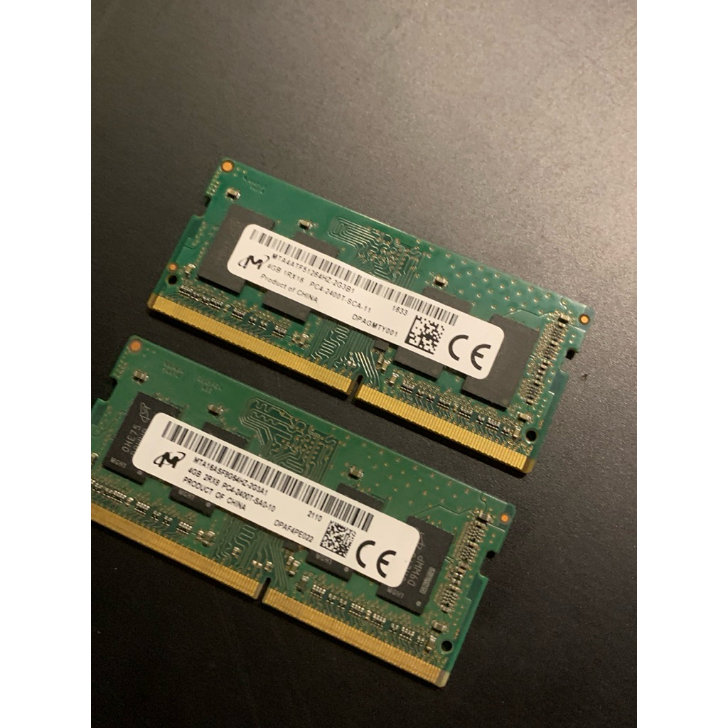 Micron RAM 2x4GB (8GB) 2400T DDR4 SODIMM M