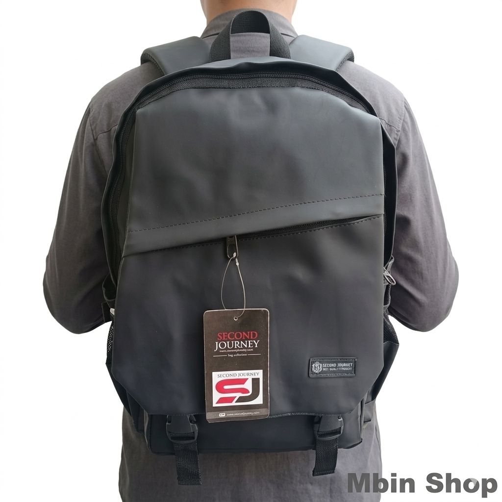 SECOND JOURNEY - Tas Ransel Pria Wanita Tas Laptop Backpack Tas Distro Tas Punggung Waterproof Tahan