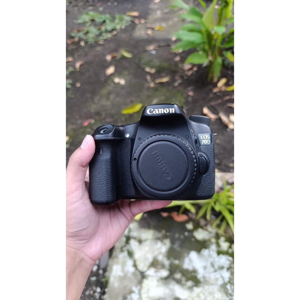 canon 70d body only matot