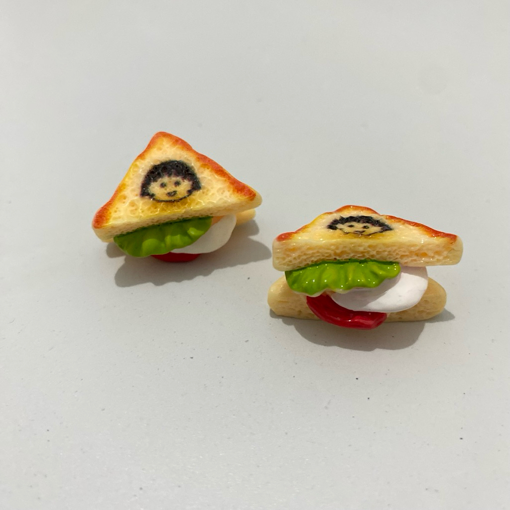 MAINAN ANAK MINIATUR SANDWICH FIGURE MINI CLAY LUCU