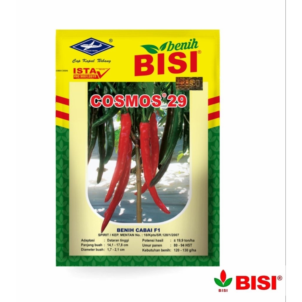 Benih cabe besar hybrida COSMOS 29 F1