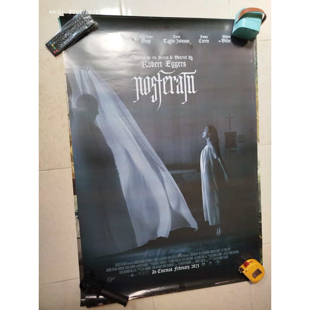 POSTER ORIGINAL MOVIE - FILM NOSFERATU - EX BIOSKOP