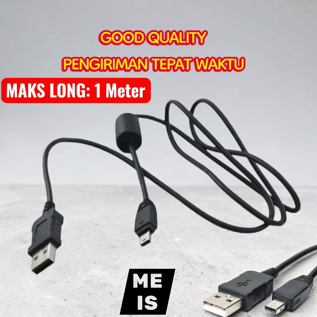 Kabel USB Charger for Casio Exilim EX TR100 TR150 TR200 S10 S12 F10 F1 FC100 H10 - EX-TR100 EX-TR150
