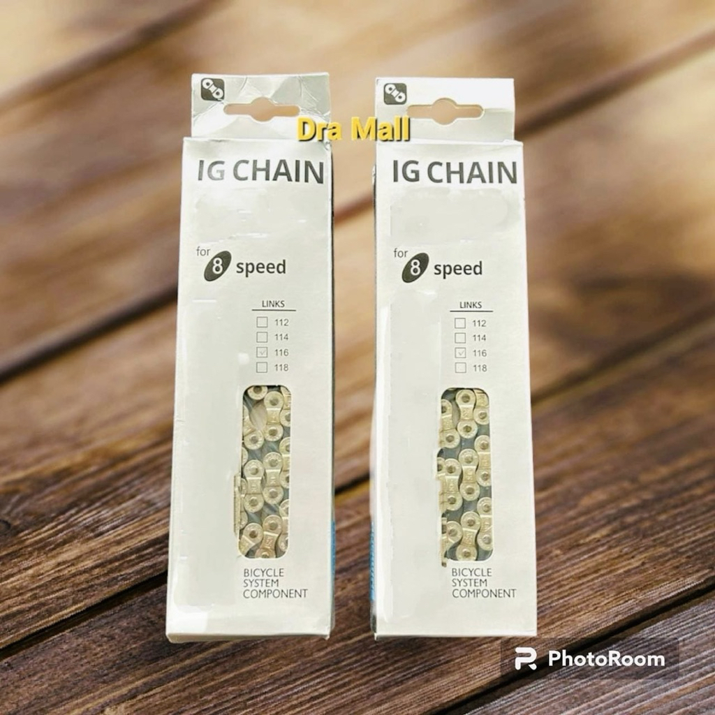 Rantai Sepeda type 51  untuk sepeda 6 7 8 speed warna Silver hitam