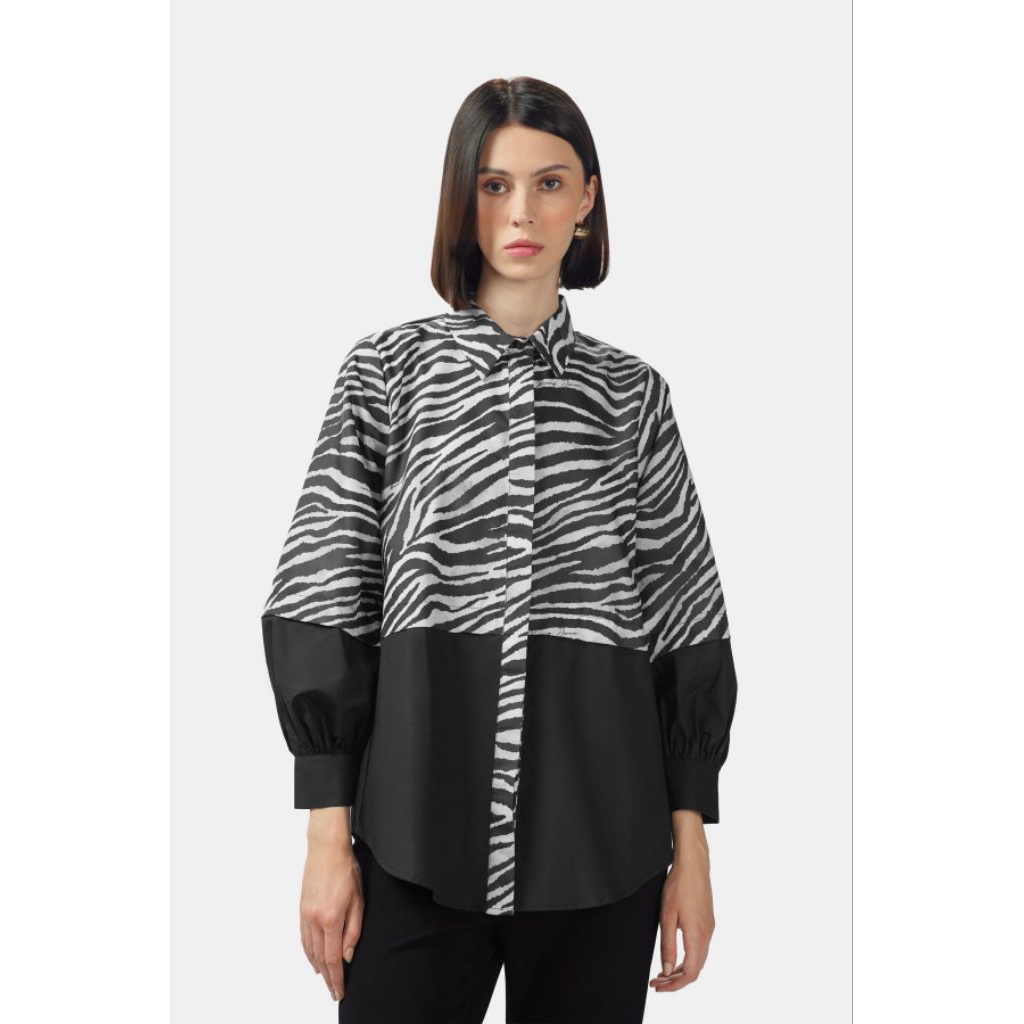 Call Of The Wild Cotton Shirt Stone Benang Jarum New