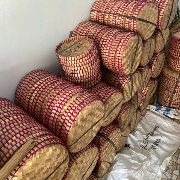 Tampah Bambu Kecil Mini Tampah Nasi Kuning Jajanan Pasar