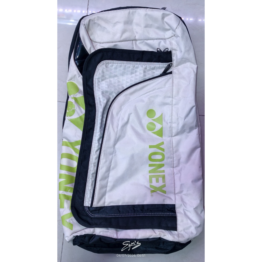 Tas Ransel Badminton Yonex Original Bekas Second 2nd BAG1129 - Putih