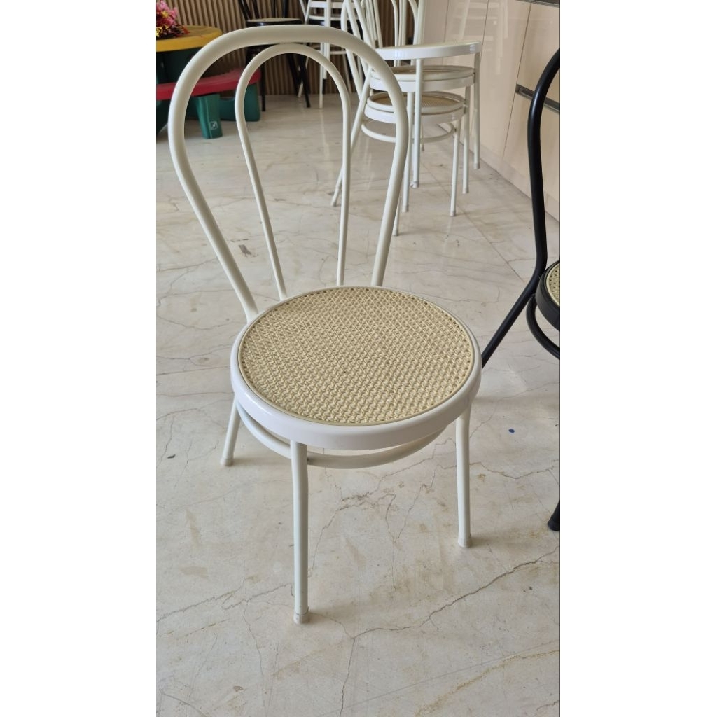 kursi besi anyam ACE HARDWARE preloved cafe bangku