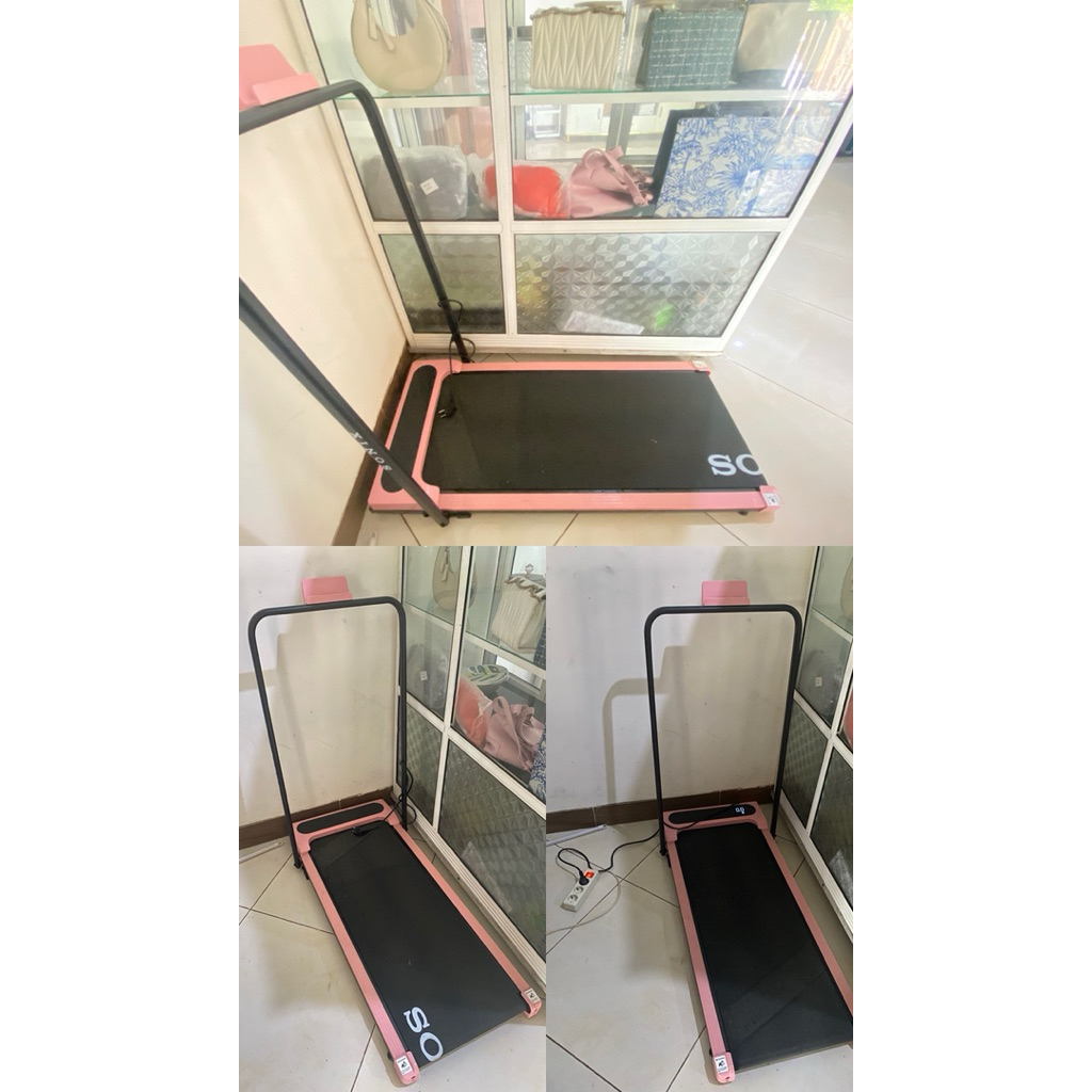 Treadmill elektrik second merk sonix (like new)