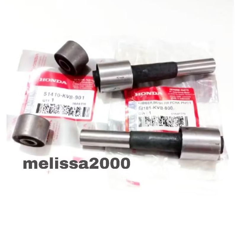 Bosh Fork Panjang KVB 2PCS+Bosh Fork Swing ARM KVB 2PCS  Bosh set Fork &  Rubber Buah Hanger Vario 1
