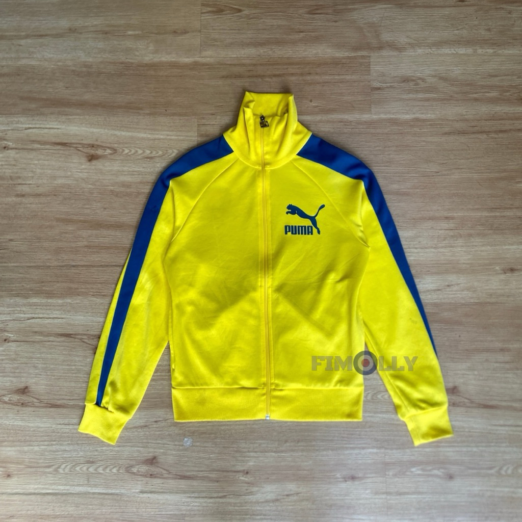 Tracktop puma T7 iconic yellow blue