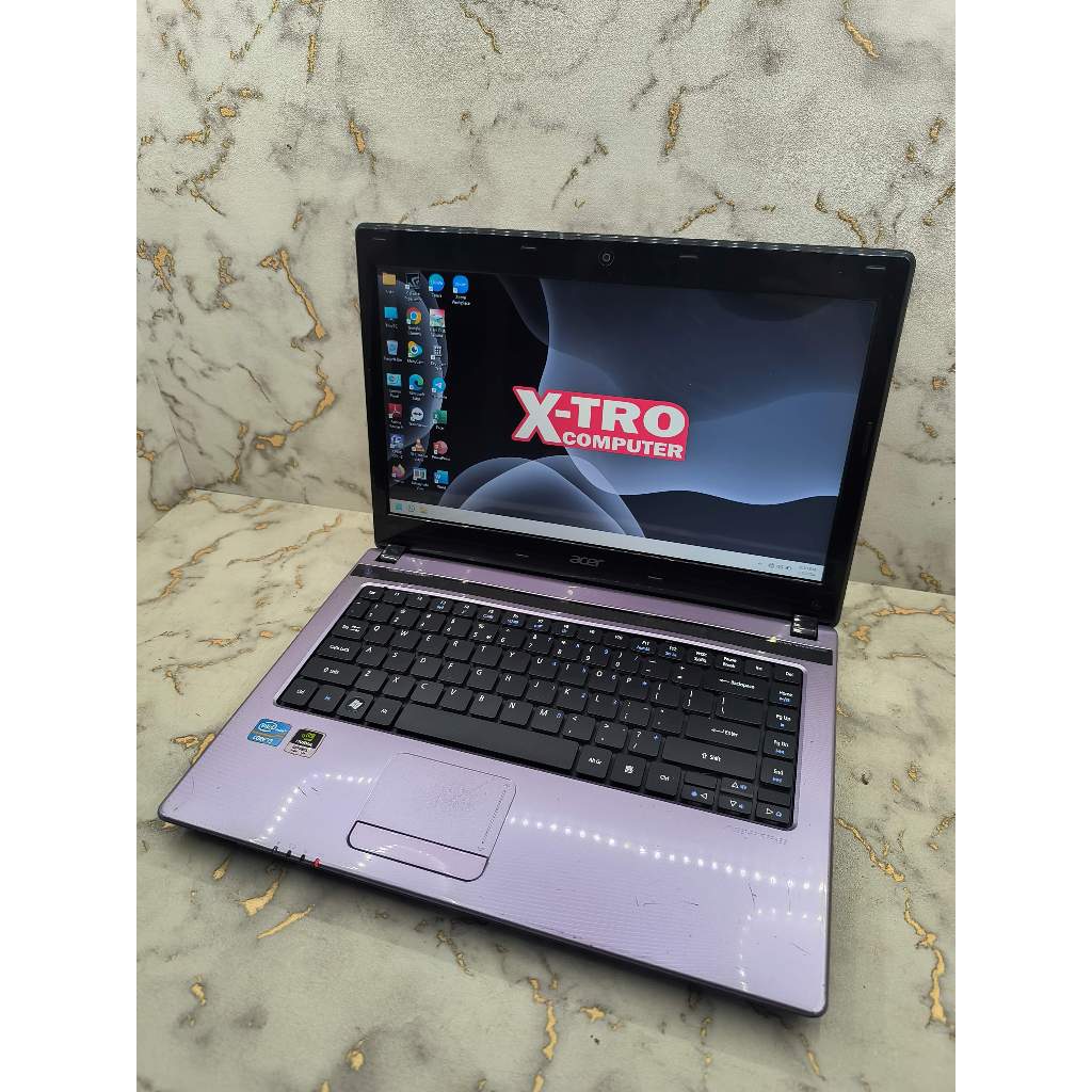 Laptop Acer A4752G (i3-2350M/Nvidia 610M 1GB-DDR3/Ram 4gb ddr3/SSD 128GB/LCD 14Inch)