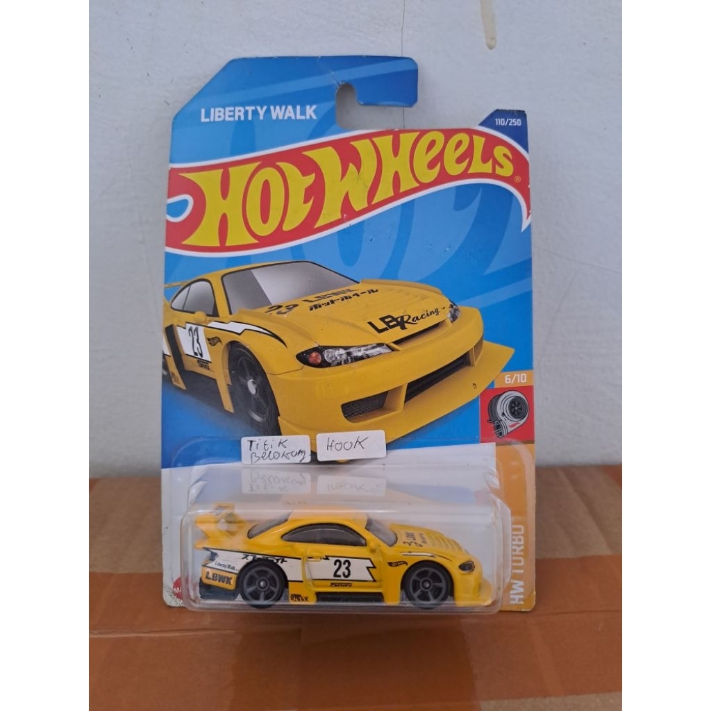 Hot Wheels LBWK Nissan Silvia S15 Kuning (Japan Card)