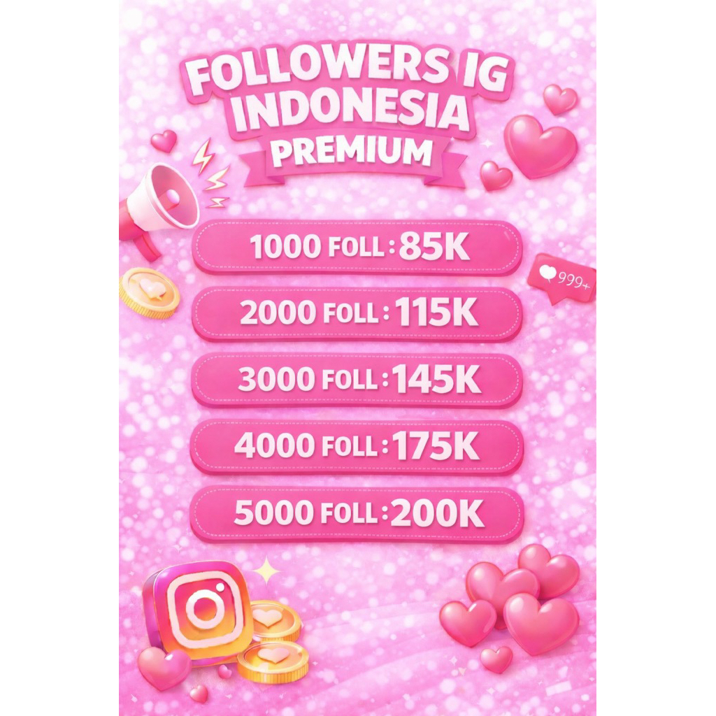 FOLLOWERS IG INDONESIA PREMIUM