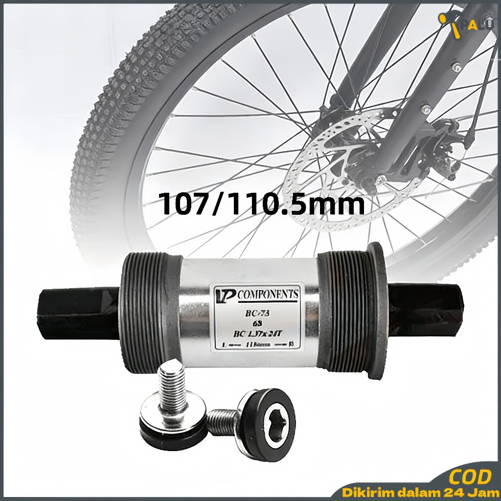 Square Bottom Bracket Sepeda Mountain Bicycle / Bottom Bracket Kotak Bearing
