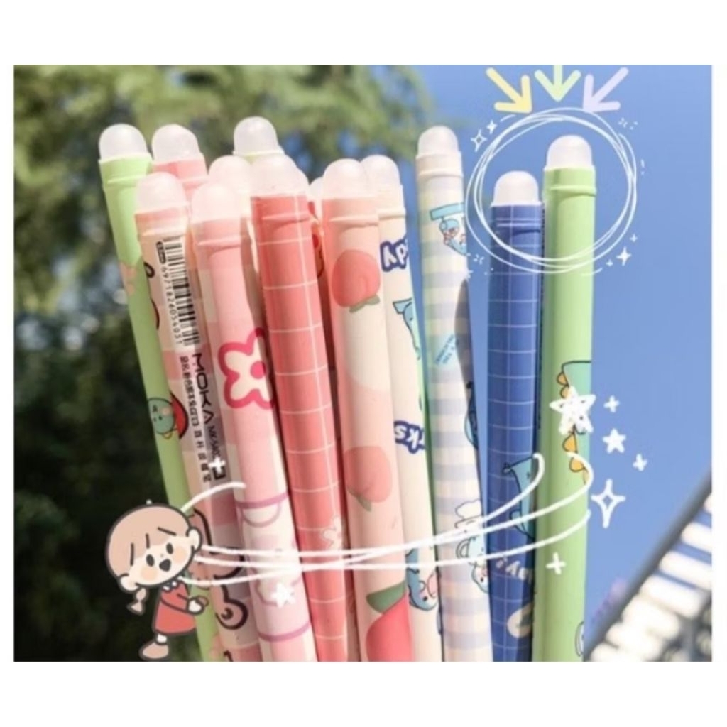 DELUNASHOP PULPEN HAPUS GEL, PULPEN BISA DI HAPUS PULPEN AJAIB MAGIC PEN